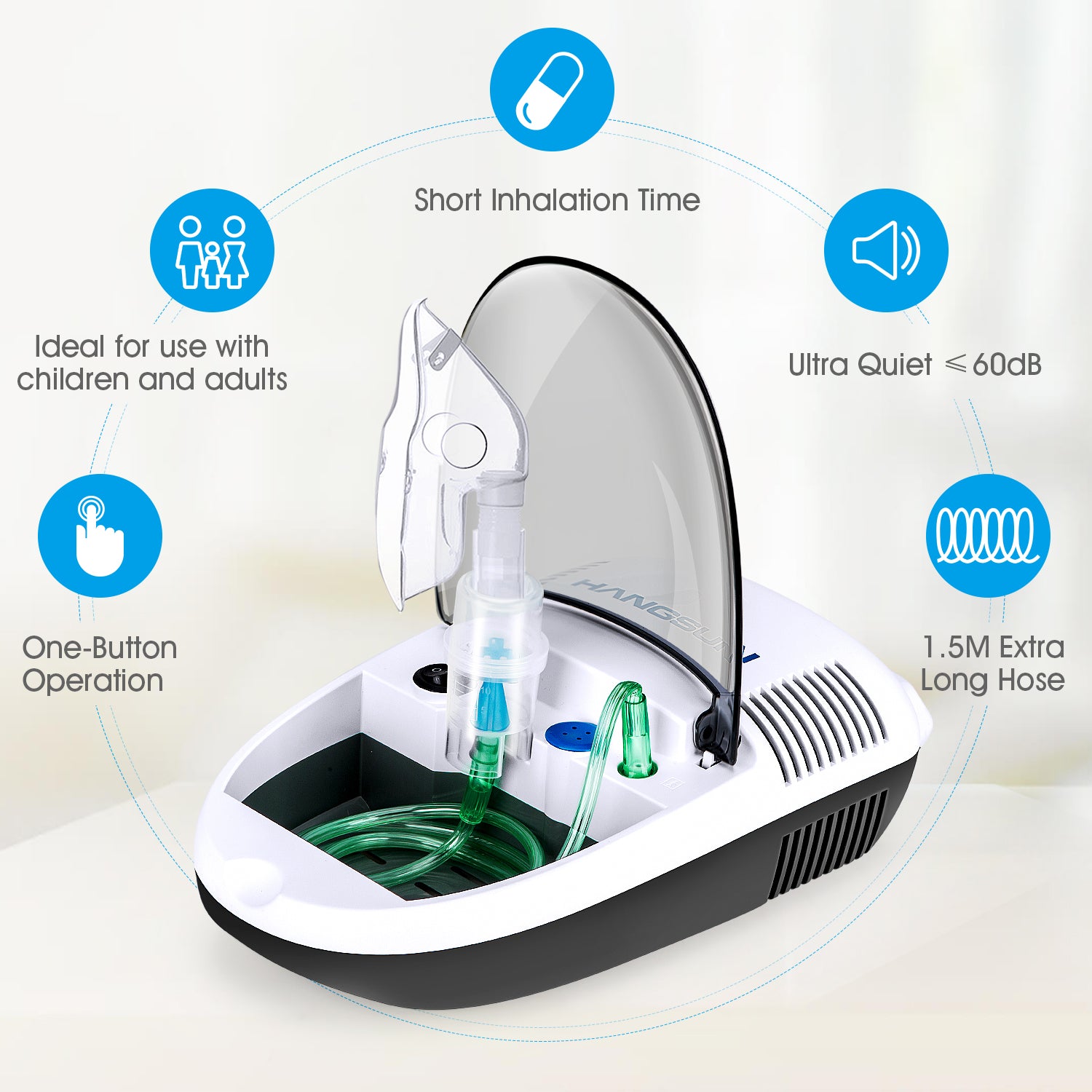 CN680 Compact Compressor Nebulizer System
