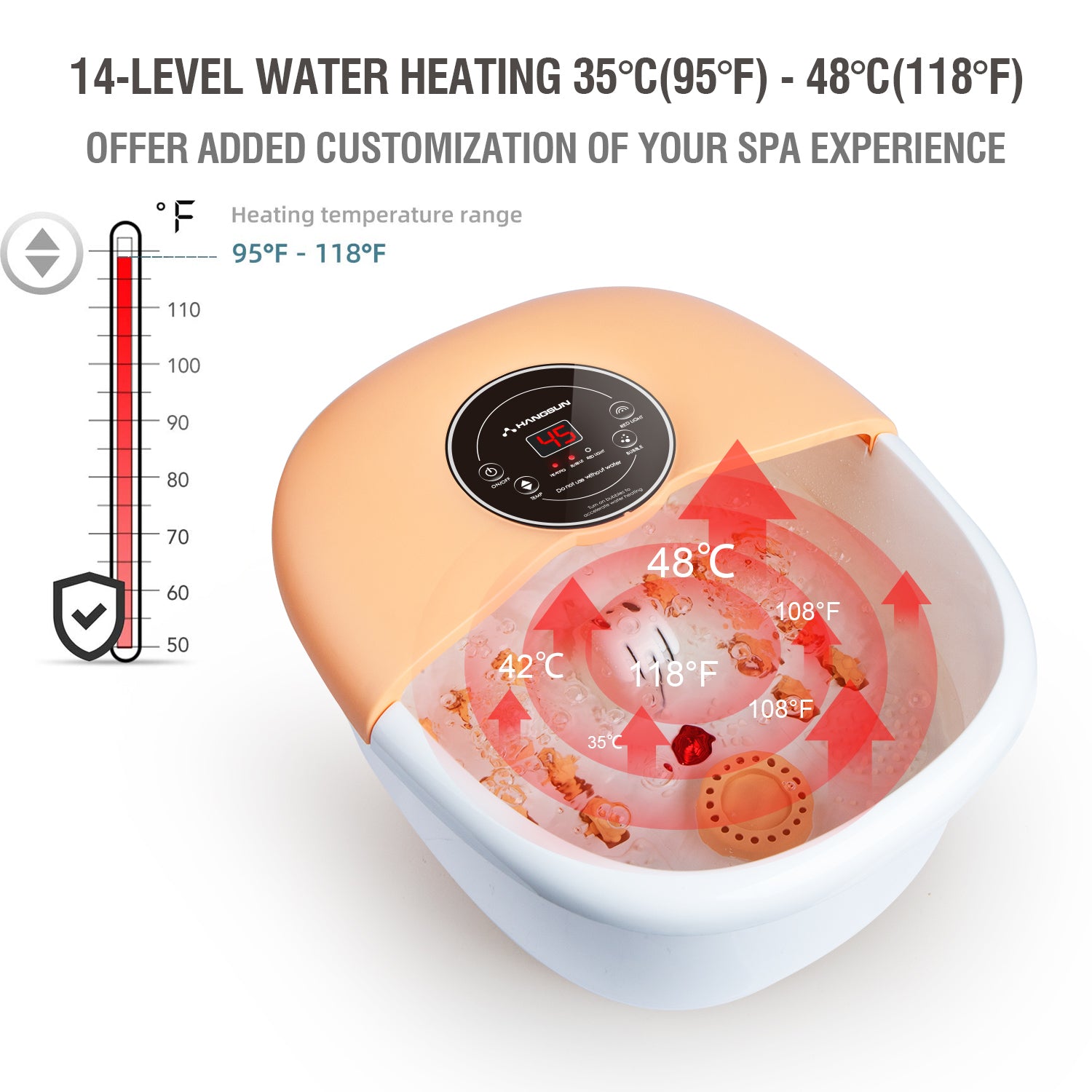 FM660 Foot Spa Bath Massager