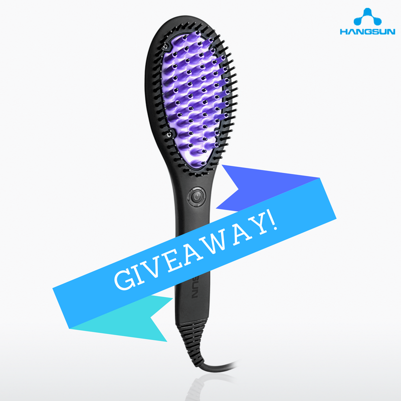 Win a Hangsun HB60 Hair Straightening Brush!