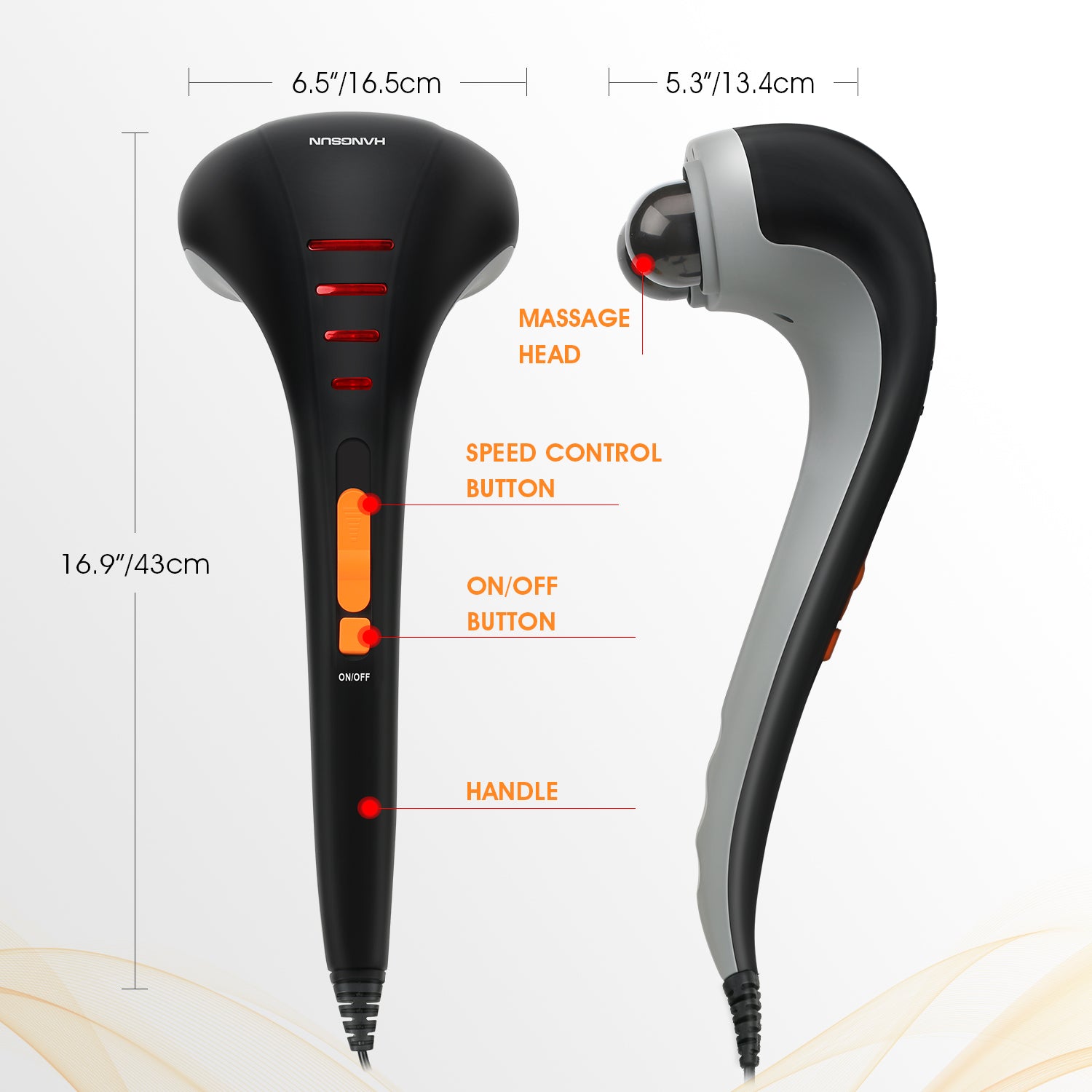 Handheld Electric Massager MG400